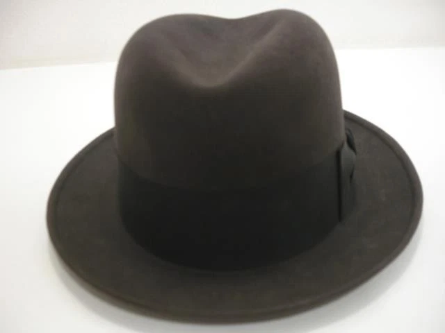 Vtg 1950's USA Men's sz 7 1/4 Dobbs Twenty Felt Hat Fifth Avenue New York + Box - Image 3 of 4