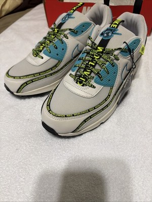 Size 12 - Nike Air Max 90 SE Worldwide Pack - Blue Fury Volt