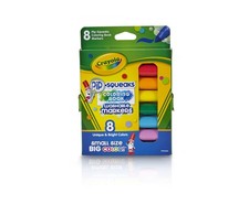 Crayola 8 Count Pip Squeak Washable Coloring Book Markers