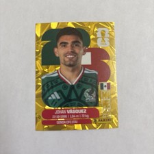 2026 World Cup Panini Gold Crumple Stickers - Groups A-B