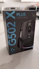 Logitech G502 X PLUS Lightspeed Wireless Gaming Mouse Black Brand NEW SEALED