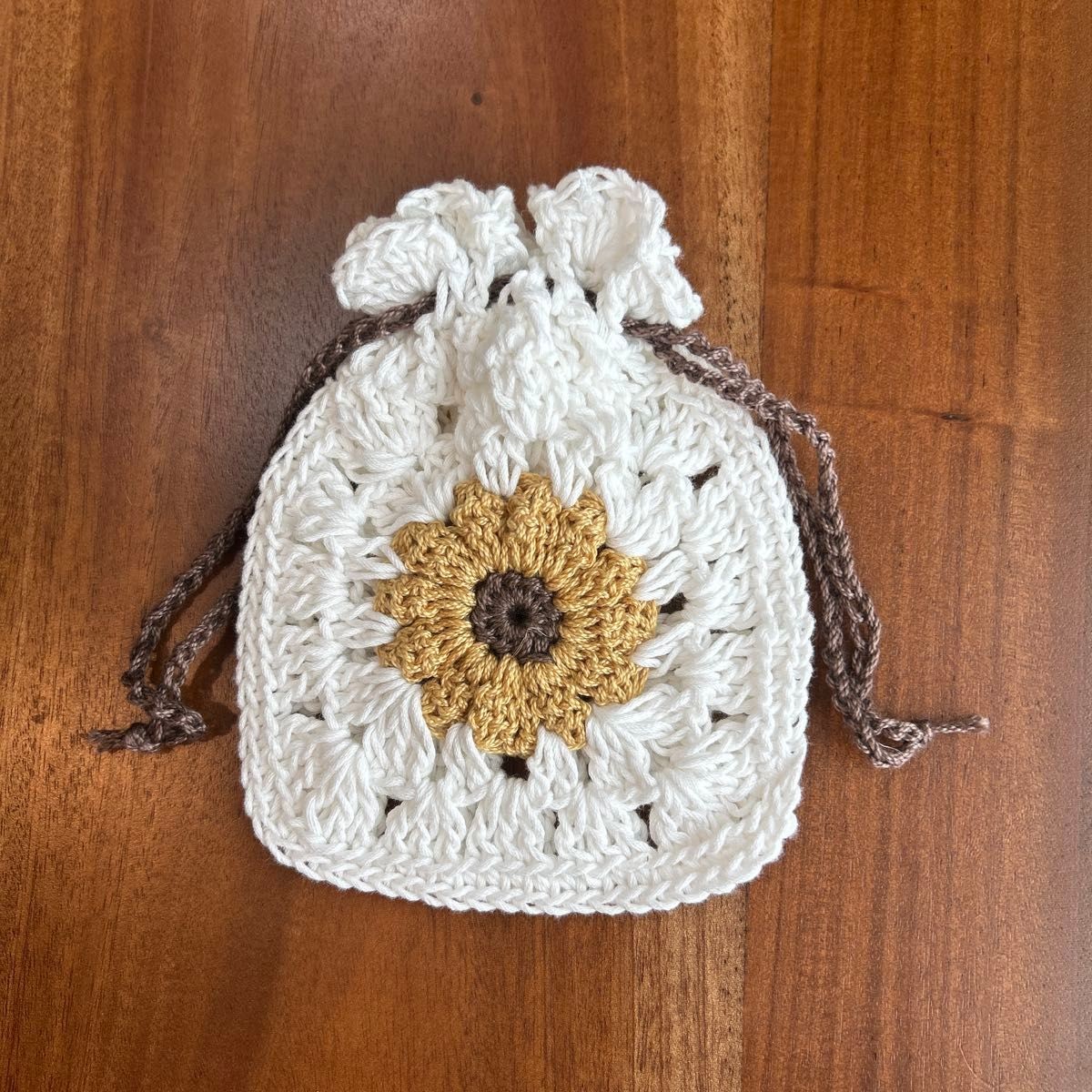 Sunflower Drawstring Bag Drawstring Bag - image 1