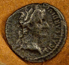 ROMAN COIN SILVER DENARIUS OF TIBERIUS TRIBUTE PENNY IN THE BIBLE DEC @ 1.28