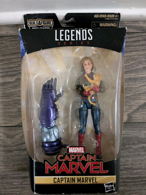 Marvel Legends 6'' Captain Marvel in Bomber Jacket Action Figure Kree Sentry BAF