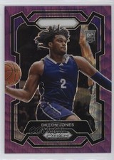 2024-25 Panini Prizm Draft Picks Purple Wave Prizm Dillon Jones #14 1oc2