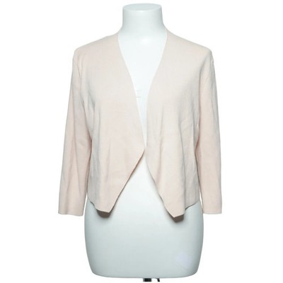 Comma, Strickjacke, Damen, Größe: M, Beige, Einfarbig, Rippenstrick #EUI