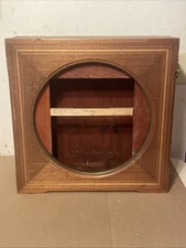 Antique Seth Thomas 30 Day Hudson Square Wood Gallery Clock Case Part