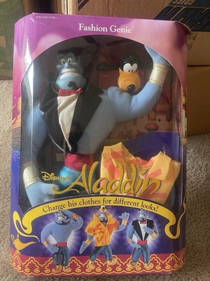 Mattel Disney Aladdin Genie Fashion Doll 12in Blue 1993 MPN 10709