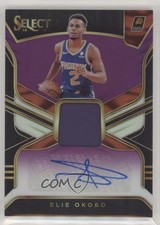2018 Panini Select Rookie Jersey Purple Prizm 90/99 Elie Okobo #RJA-EOK Auto nd3