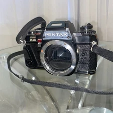 Pentax Silver Program Plus 35mm SLR Film Camera Working