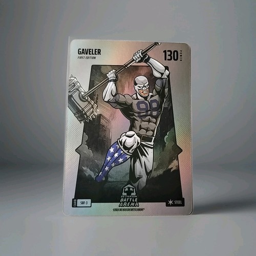 2024 Bo Jackson Battle Arena Silver Steel Battlefoil SBF-3 Gaveler Aaron Judge