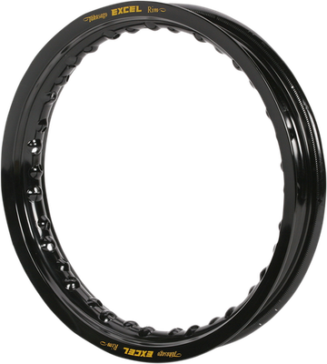 スターハブ　21インチホイーtakasagoリム Excel Takasago Supermoto Front Rim 21x1.6 Black 32 Hole Universal
