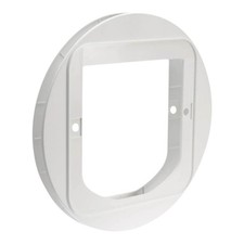 Pet Door Mounting Adapter White
