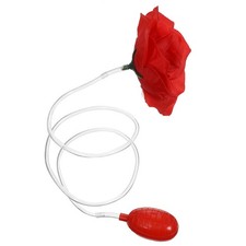 Simulation Flower Brooch Funny Water Spraying Rose Brooch Party Toy