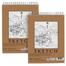 11 x 14 Spiral Bound Sketch Pad, Pad of 100-S...