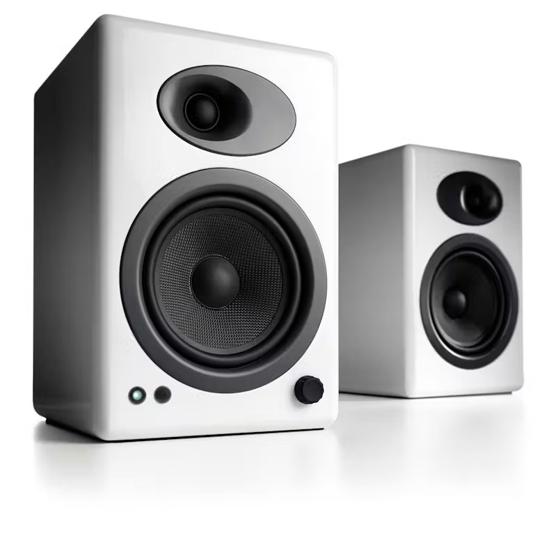 Audioengine A5+Classic Home Music Speaker System- WHT