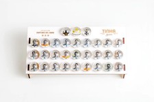 Campeones del Mundo" Marbles Complete Set Original "Tribuna" Tinka Display