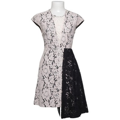 MSGM, Cocktailkleid, Größe: 34, Pink/Schwarz #h7k