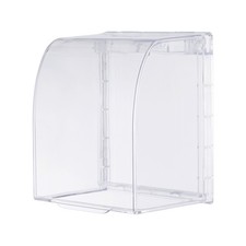 4.53 x 3.98 x 2.95 Inch Outlet Cover Box, Transparent