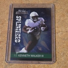 Wild Card 2021 Alumination NIL Kenneth Walker III Splintered #ANSP-3 MSU