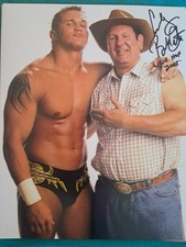 WWE Cowboy Bob Orton Autographed 8x10 Photo