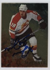 1998-99 ITG Be A Player Gold Auto Marty McInnis #19 Auto qh5