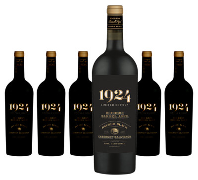 6 x 1924 Wines Double Black Bourbon Barrel Aged Cabernet Sauvignon   2023
