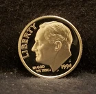 1994-S United States silver 10 cents - Roosevelt dime, GEM proof, KM-195b