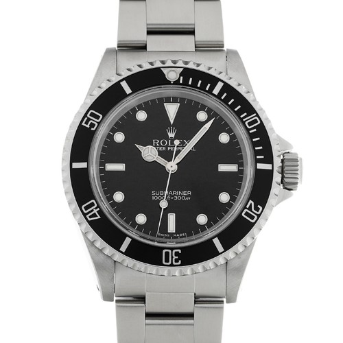 ROLEX Submariner 14060M black WATCH 729961