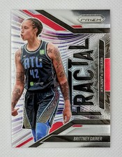 Brittney Griner 2025 Panini Prizm WNBA Fractal Insert #11 Atlanta Dream