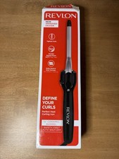 Revlon Perfect Heat Triple Ceramic Curling Iron 1/2" Barrel 30 Heat Settings