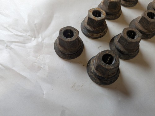 1994-2011 Dodge Ram 3500 Dually Dual Rear Wheel Drw Lugnuts 8 Eight OEM - Picture 2 of 8