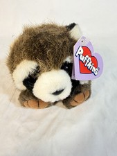 Vintage 90s Puffkins Bandit The Racoon 1994 New