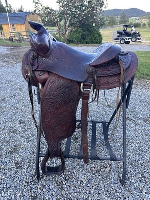 Horse Tack - 14 1/2  Western Saddle