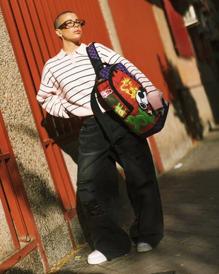 Sprayground x Snoopy Joe Cool DLXR Backpack🔥New Black Bookbag