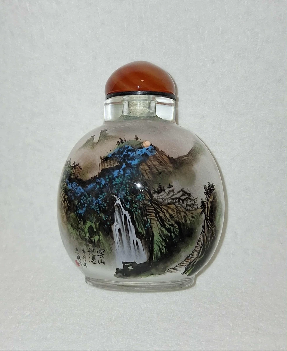 中国内画鼻烟壶| eBay