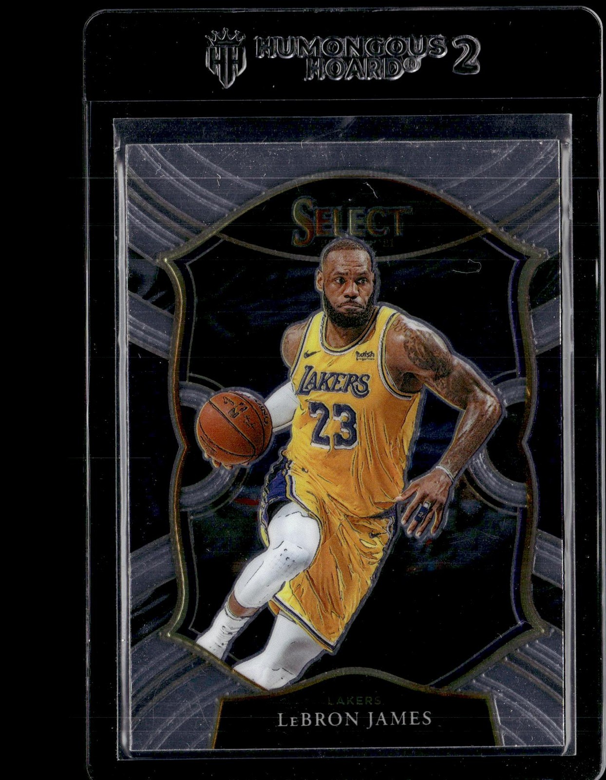 2020-21 Panini Select #23 LeBron James