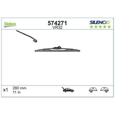 Scheibenwischer hinten für Seat Altea XL 5P5 Arosa 6H1 Cordoba 6K5 Leon | 24371