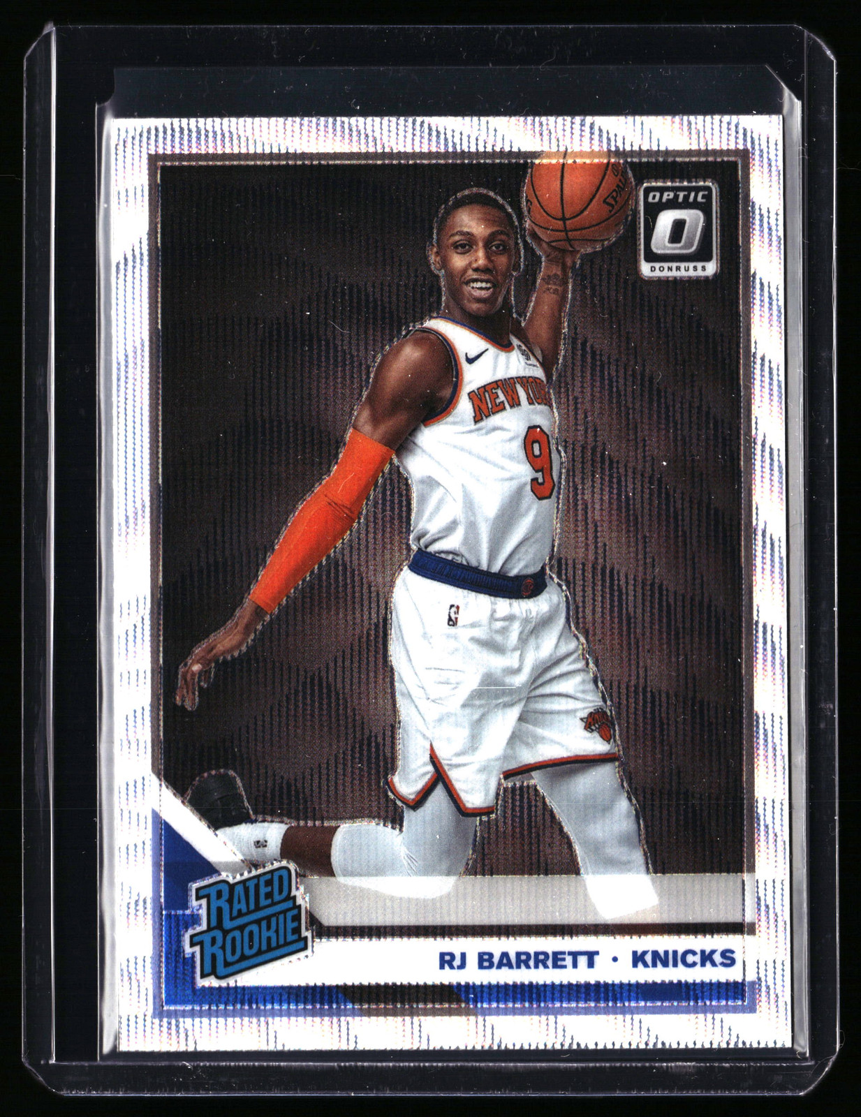 2019-20 Panini Donruss Optic RJ Barrett Silver Wave Prizm #178