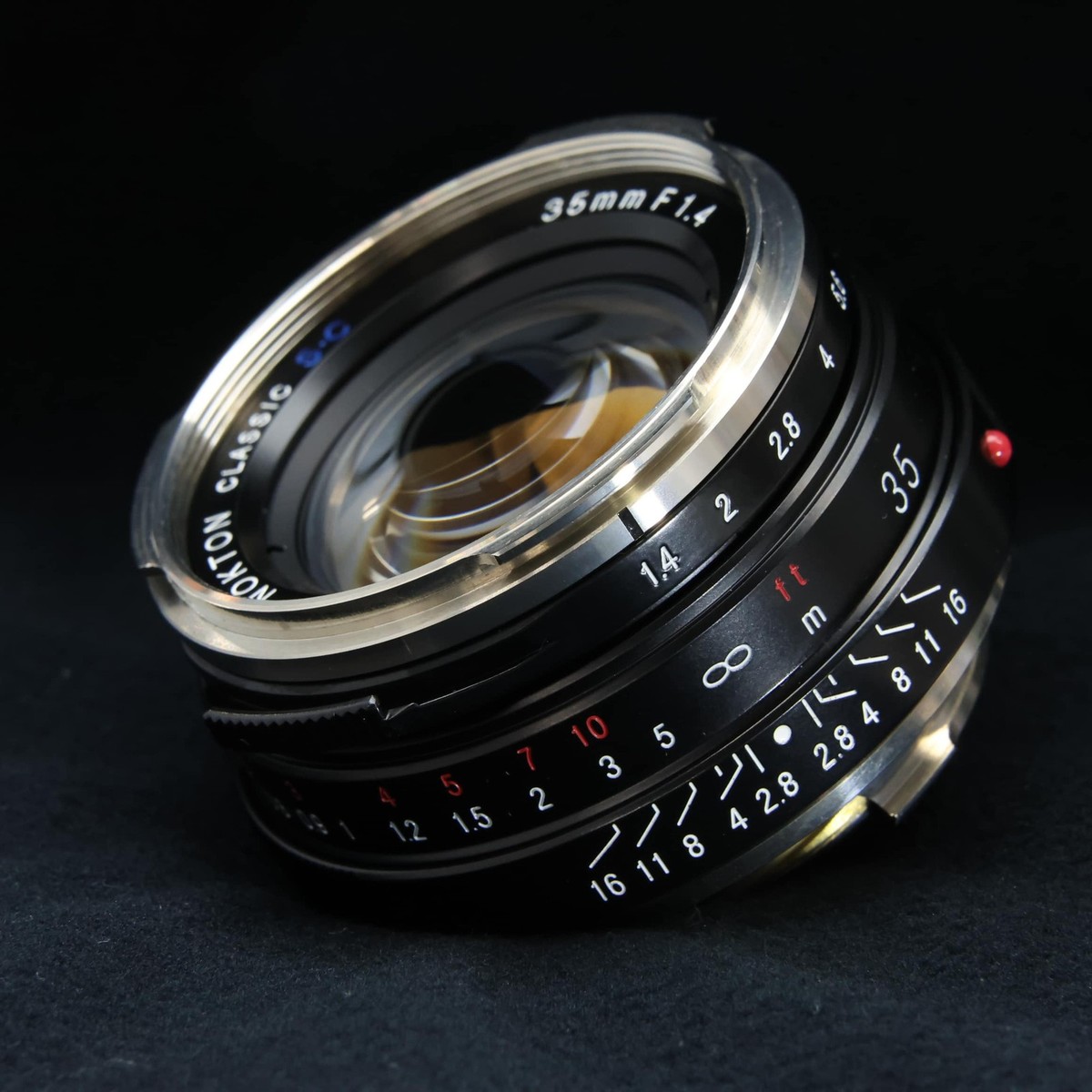 Voigtlander NOKTON Classic 35mm F/1.4 SC VM Black Paint ICS 30th