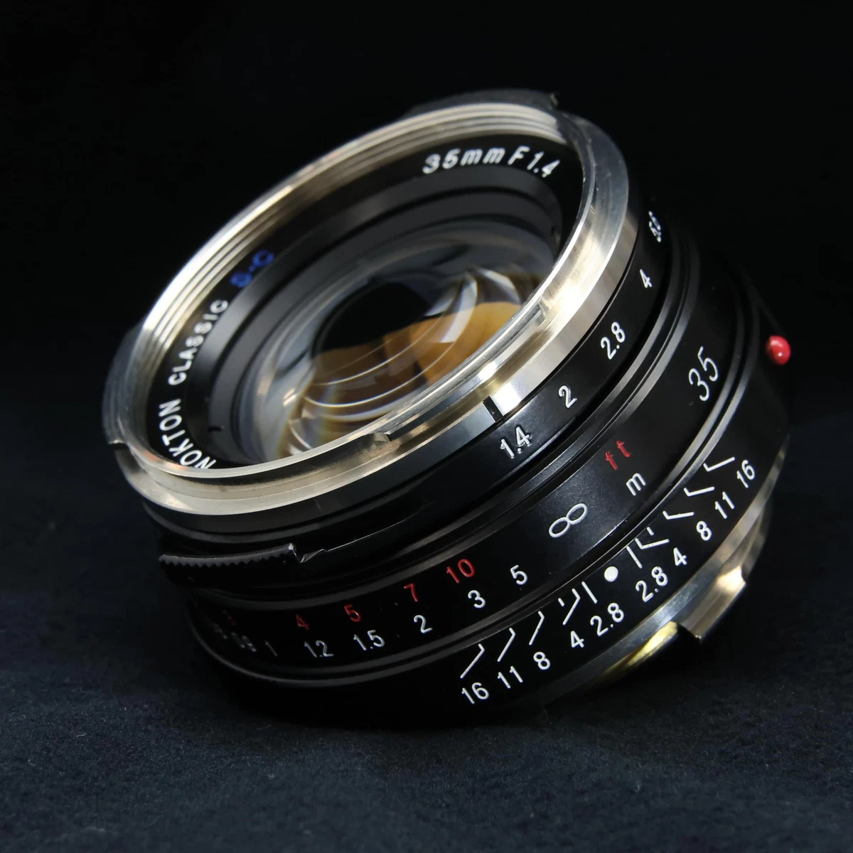 Voigtlander NOKTON Classic 35mm F/1.4 SC VM Black Paint ICS 30th