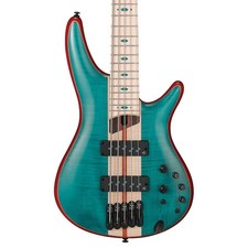 Ibanez SR1425B SR Premium 5-String Electric Bass - Caribbean Green Low Gloss
