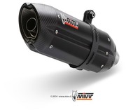 SchalldäMpfer Mivv Suono Steel Black/Carbon-Endkappe Honda