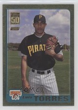 2001 Topps Traded & Rookies Gold 259/2001 Luis Torres #T249 2d8