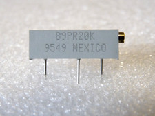 2x BI Technologies 89PR20K Trimmer cermet 20K 10% 0.75W 20 tours side adjust