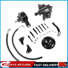 Steering Gear Box Upgrade Conversion Kit For 1958-64 Chevy Conversion Kit