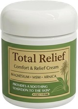 Total Relief Magnesium Cream For Comfort   Fast-Absorbing MSM  Arnica Cream ...