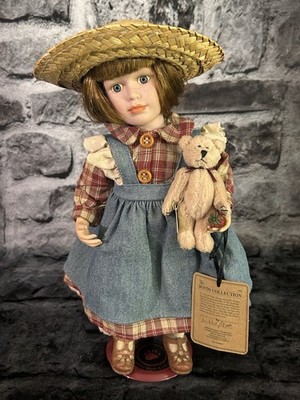 Boyds Bears Yesterday s Child New in Box Joni Porcelain Doll #4812 2000