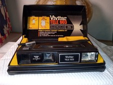 VINTAGE VIVITAR TELE 603 CAMERA w/ Original Hard Case  Untested 