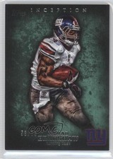 2012 Topps Inception Green 53/75 Ahmad Bradshaw #68 0c3